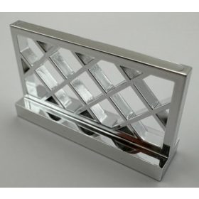   3185 | Chrome Silver Fence 1 x 4 x 2  | Custom Chromed by BUBUL