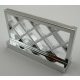 3185 | Chrome Silver Fence 1 x 4 x 2  | Custom Chromed by BUBUL