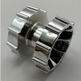 Chrome Silver Technic Tread Hub Part:32007 chromed by Bubul