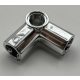 Chrome Silver Technic, Axle and Pin Connector Angled #6 - 90 degrees  32014 Custom Chromed by BUBUL