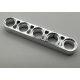 32017 | Chrome Silver Technic, Liftarm 1 x 5 Thin | Custom Chromed by BUBUL