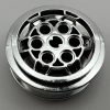 32020 Chrome Silver Wheel 43.2mm D. x 18mm (extended axle stem)   32020 or similar 86652  Custom chromed by Bubul