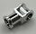 32039 | Chrome Silver Technic, Axle Connector with Axle Hole or 42135 | Custom Chromed by BUBUL