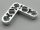 Chrome Silver Technic, Liftarm 3 x 3 L-Shape Thin  32056 Custom Chromed by BUBUL