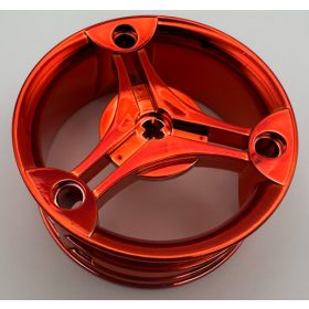   32077 Chrome Red Wheel 70 x 28 mm Futuristic  Custom chromed by Bubul