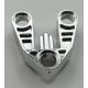 32175 Chrome Silver Technic, Pin Connector 3 x 3 with Axle and 3 Pin Holes Custom Chromed by BUBUL