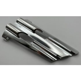   32188 Chrome Silver Technic, Panel Fairing # 3 Large Long, Large Holes, Side A or 22972, 41347 Custom Chromed by BUBUL