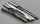 32188 Chrome Silver Technic, Panel Fairing # 3 Large Long, Large Holes, Side A or 22972, 41347 Custom Chromed by BUBUL