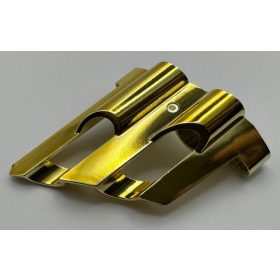   32191 Chrome Gold Technic Panel Fairing # 2 Large Short, Large Holes, Side B or 22750, 41350 Custom Chromed by BUBUL