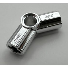   32192 Chrome Silver Technic, Axle and Pin Connector Angled #4 - 135 degrees  32192 Custom Chromed by BUBUL
