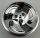 32197 Chrome Silver Wheel 81.6 x 34 ZR Three Spoke Swirl  Custom Chromed by BUBUL