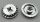 32198 Chrome Silver Technic, Gear 20 Tooth Bevel  Custom Chromed by BUBUL