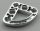 Chrome Silver Technic, Liftarm 3 x 3 L-Shape with Quarter Ellipse Thin  32249 Custom Chromed by BUBUL