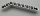 Chrome Silver Technic, Liftarm 1 x 9 Bent (7 - 3) Thick   32271  Custom Chromed by BUBUL