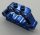 32333_BLUE Chrome BLUE Technic, Pin Connector Block 1 x 5 x 3  Part: 32333  Custom Chromed by Bubul
