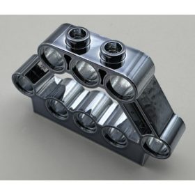   32333 Chrome TITAN Black Technic, Pin Connector Block 1 x 5 x 3 Custom Chromed by BUBUL