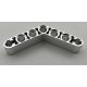 32348 Chrome Silver Technic, Liftarm 1 x 7 Bent (4 - 4) Thick  32348 Custom chromed by Bubul