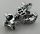 32489 | Chrome Silver Bionicle Body Torso Trunk Gearbox | Custom Chromed by BUBUL