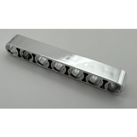   32524 | Chrome Silver Technic, Liftarm 1 x 7 Thick | Custom Chromed by BUBUL