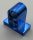 32530 Chrome Blue Technic, Pin Connector Plate 1 x 2 x 1 2/3 with 2 Holes (Double on Top)  Custom Chromed by BUBUL