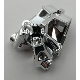   32553 | Chrome Silver Bionicle Head Connector Block 3 x 4 x 1 2/3 | Custom Chromed by BUBUL
