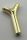 33183 | Chrome Gold Carrot Top | Custom Chromed by BUBUL