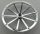 33212 Chrome SilverWheel Wagon 56mm  Custom chromed by Bubul