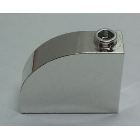   33243 | Chrome Silver Brick, Modified 1 x 3 x 2 with Curved Top | Custom Chromed by Bubul