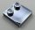 33909 | Chrome Titan Tile, Modified 2 x 2 with Studs on Edge | Custom Chromed by BUBUL