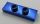 34103 Chrome BLUE Plate, Modified 1 x 3 with 2 Studs (Double Jumper)  Custom Chromed by BUBUL