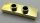 34103 Chrome Gold Plate, Modified 1 x 3 with 2 Studs (Double Jumper)  Custom Chromed by BUBUL