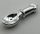 34173 Chrome Silver Minifigure, Utensil Spoon - Handle with Round End Blaster similar: 80179 Custom chromed by Bubul