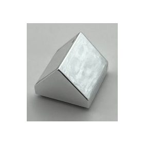   35464 Chrome Silver Slope 45 1 x 1 Double Custom Chromed by BUBUL