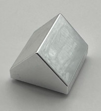 35464 Chrome Silver Slope 45 1 x 1 Double Custom Chromed by BUBUL