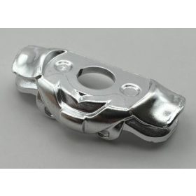   35635 | Chrome Silver Minifigure Armor with 2 Flaps over Shoulders | Custom Chromed by BUBUL