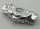 35635 | Chrome Silver Minifigure Armor with 2 Flaps over Shoulders | Custom Chromed by BUBUL