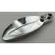 3565 | Plant Plate, Round 1 x 2 with Rounded Leaf | Custom Chromed by Bubul