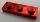 3623 | Chrome RED  Plate 1 x 3 | Custom Chromed by BUBUL