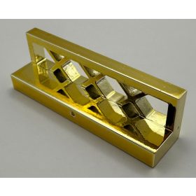3633 | Chrome Gold Fence 1 x 4 x 1 | Custom Chromed by BUBUL