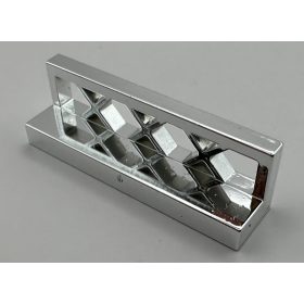   3633 | Chrome Silver Fence 1 x 4 x 1 | Custom Chromed by BUBUL