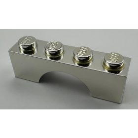   3659 | Chrome Silver Brick, Arch 1 x 4 | Custom Chromed by Bubul