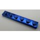 3666 | Chrome Blue Plate 1 x 6  | Custom Chromed by Bubul