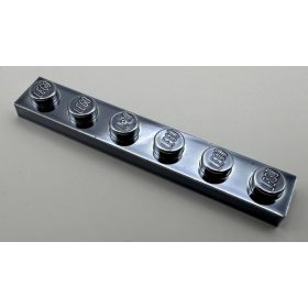 3666 | Chrome Titan Plate 1 x 6  | Custom Chromed by Bubul
