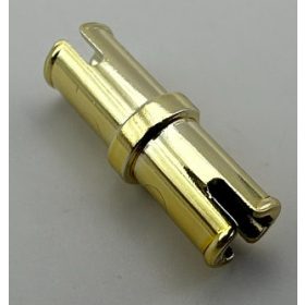   3673 Chrome Gold Technic, Pin without Friction Ridges Lengthwise   Custom  chromed by Bubul
