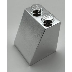   3678b | Chrome Silver Slope 65 2 x 2 x 2 with Bottom Tube 90512 | Custom chromed by Bubul
