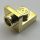 36840 | Chrome Gold Bracket 1 x 1 - 1 x 1 Inverted | Custom Chromed by Bubul