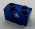 3700 | Chrome Blue Technic, Brick 1 x 2 with Hole | Custom Chromed by Bubul