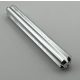 3705 Chrome Silver Technic, Axle 4L Part: 3705 Custom chromed by BUBUL