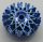 37195 Chrome BLUE Wheel Cover 28 Spoke - 18mm D. - for Wheel 56145  37195 Custom Chromed by BUBUL