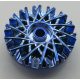 37195 Chrome BLUE Wheel Cover 28 Spoke - 18mm D. - for Wheel 56145  37195 Custom Chromed by BUBUL